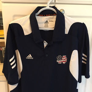 Adidas Climalite Notre Dame Polo / Golf shirt new